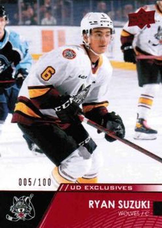 2021 Upper Deck AHL #82 Exclusives /100