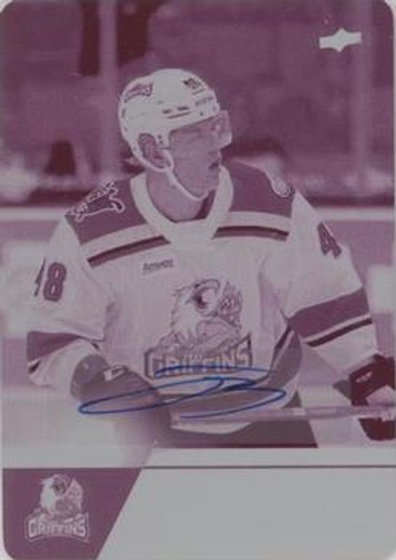2021 Upper Deck AHL #118 Printing Plates - Magenta /1