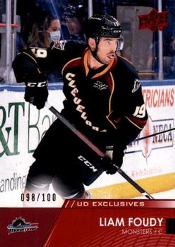 2021 Upper Deck AHL #78 Exclusives /100