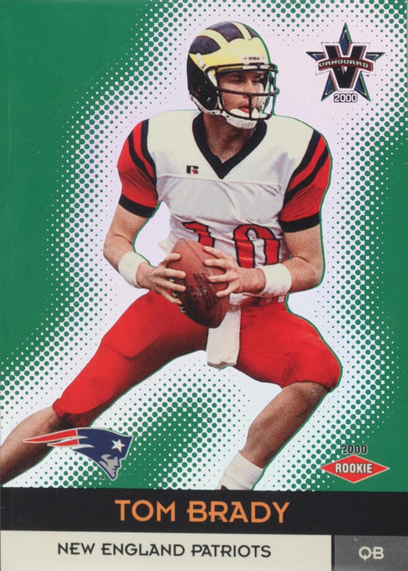 Tom Brady 2000 Pacific Vanguard #139 Base /762 Price Guide