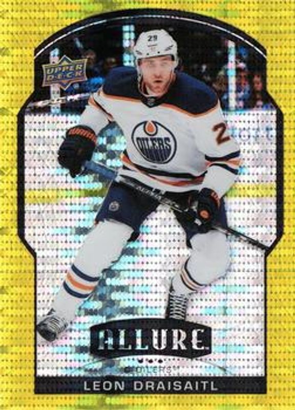Leon Draisaitl 2020 Upper Deck Allure #58 Yellow Taxi RAW