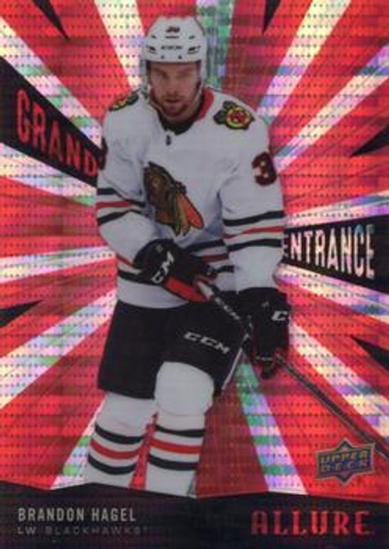 2020 Upper Deck Allure #GE-10 Grand Entrance - Red