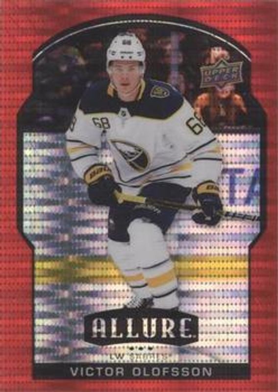 Victor Olofsson 2020 Upper Deck Allure #42 Red Rainbow RAW