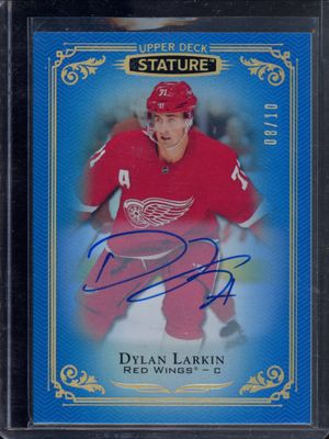 2020 Upper Deck Stature #57 2019 Upper Deck Stature Update: Autographs - Blue /10