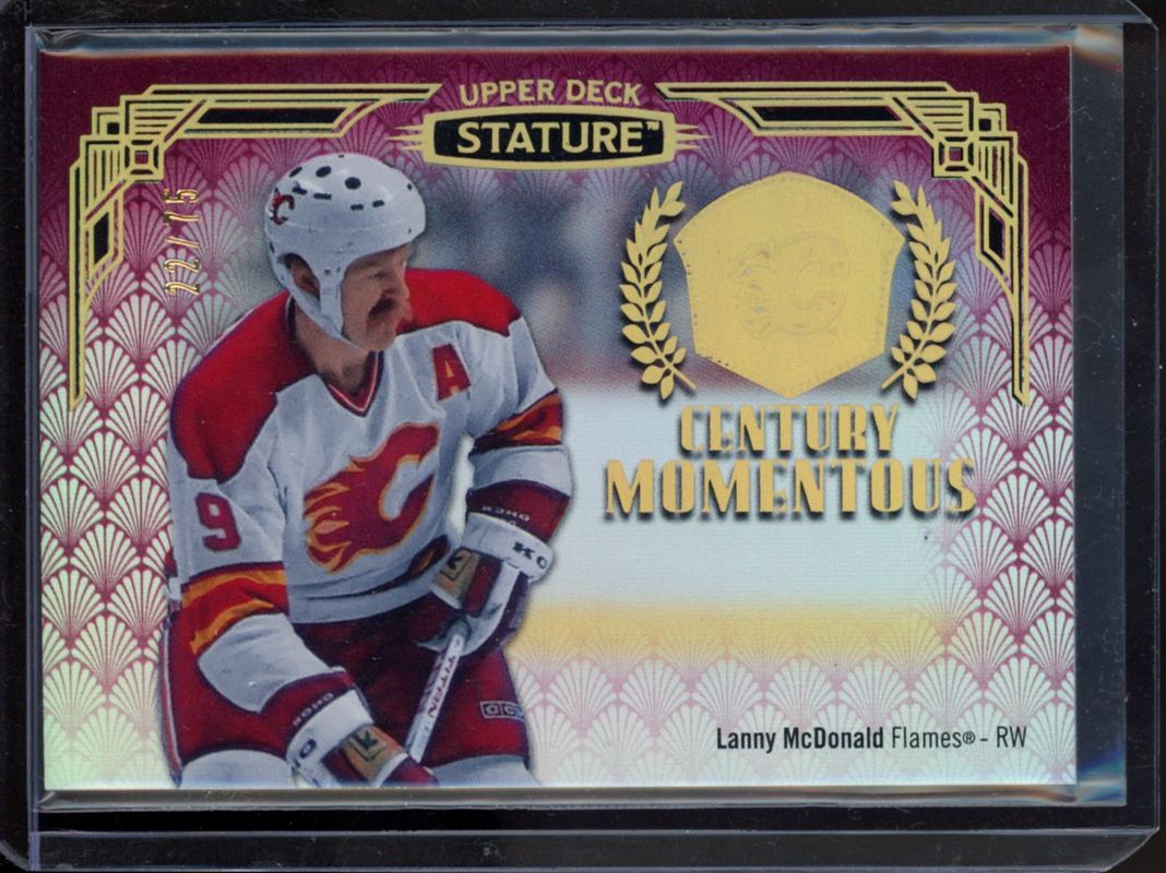 2020 Upper Deck Stature #CM-4 Century Momentous - Red /75