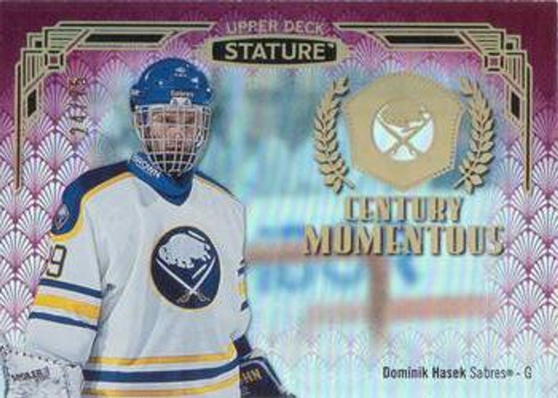 2020 Upper Deck Stature #CM-6 Century Momentous - Red /75