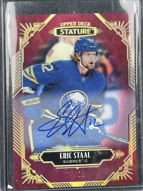 2020 Upper Deck Stature #3 Autographs Red /45