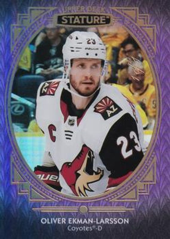 2020 Upper Deck Stature #28 Portrait Purple /1