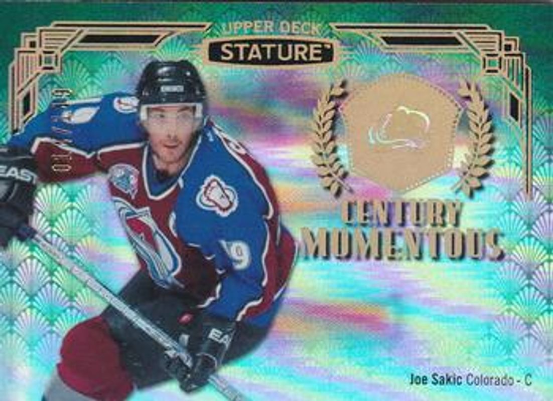 2020 Upper Deck Stature #CM-24 Century Momentous - Green /149