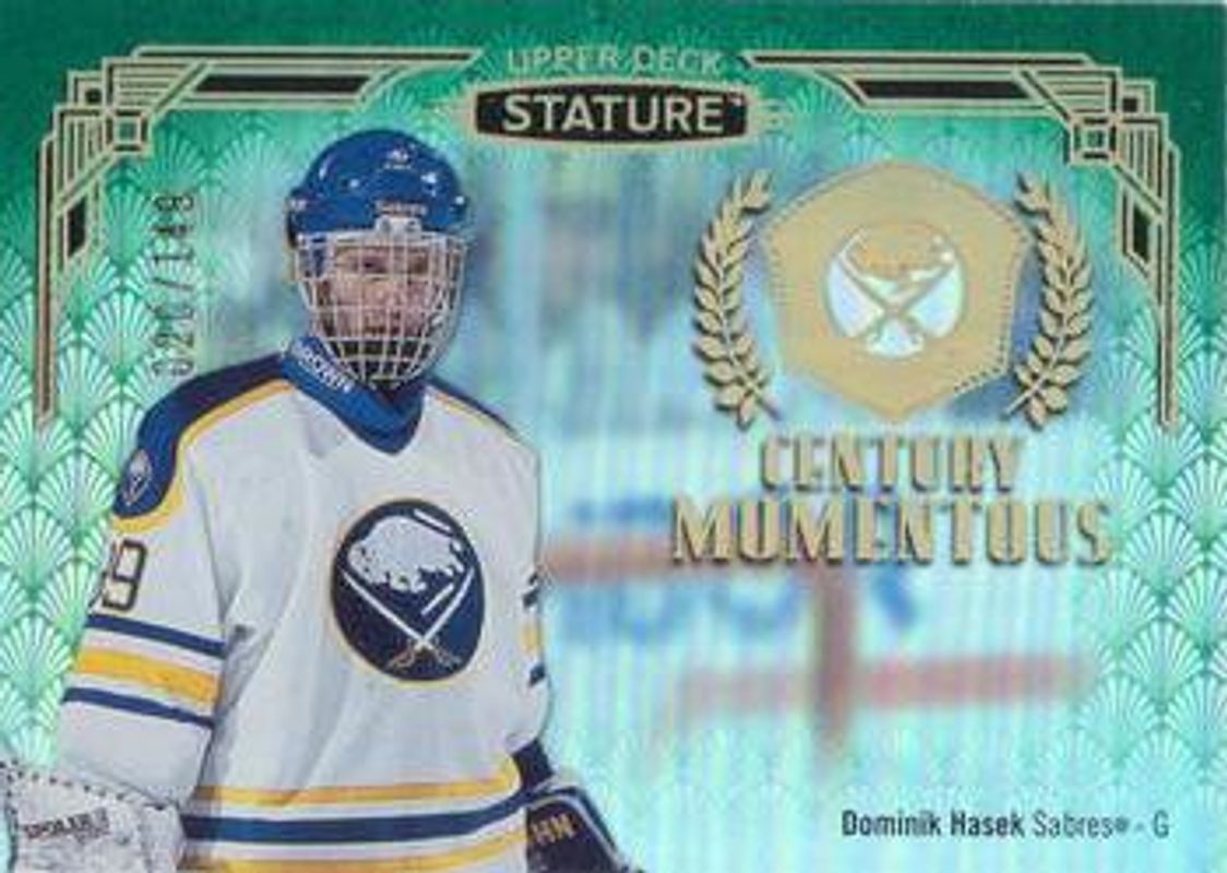 2020 Upper Deck Stature #CM-6 Century Momentous - Green /149