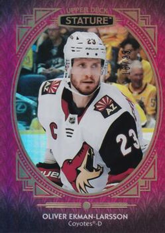 2020 Upper Deck Stature #28 Portrait Red /25