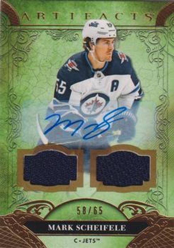 2020 Upper Deck Artifacts #137 Auto Material - Gold /65