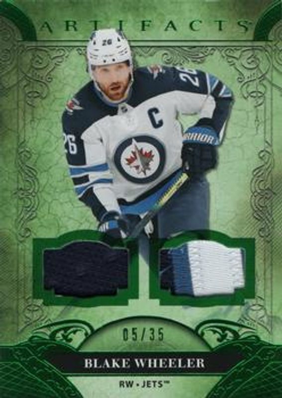 2020 Upper Deck Artifacts #144 Material - Emerald /65