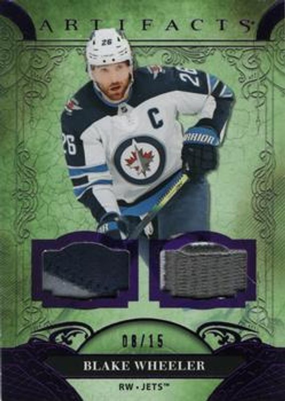 2020 Upper Deck Artifacts #144 Material - Purple /15