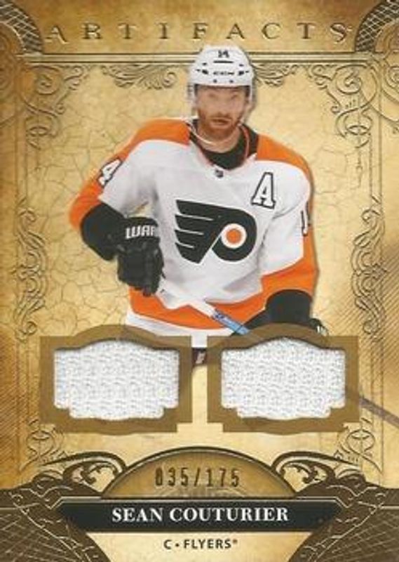 2020 Upper Deck Artifacts #28 Material - Gold /145