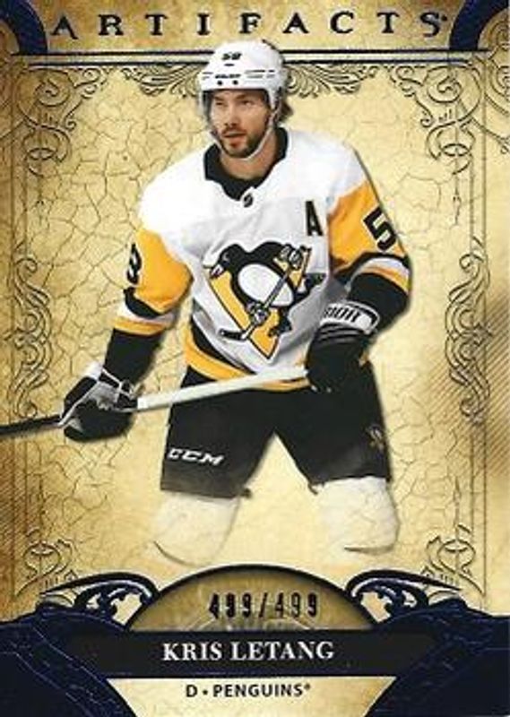 2020 Upper Deck Artifacts #15 Blue Sapphire /499