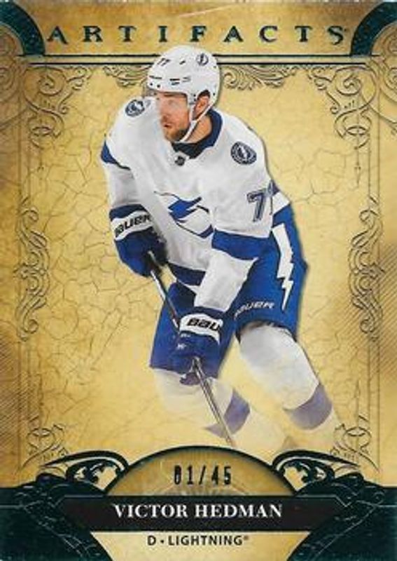 2020 Upper Deck Artifacts #17 Aqua /45