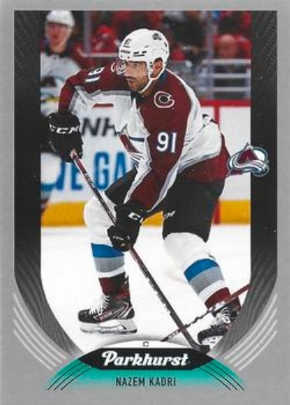 Nazem Kadri 2020 Upper Deck Parkhurst #131 Silver RAW