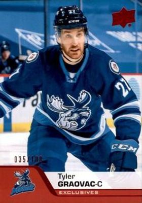 2020 Upper Deck AHL #125 UD Exclusives /100