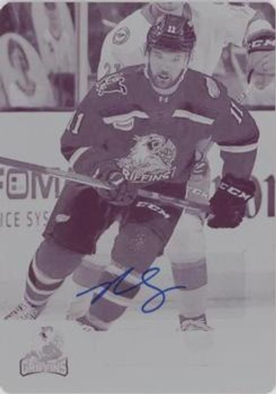 2020 Upper Deck AHL #7 Printing Plates Magenta /1