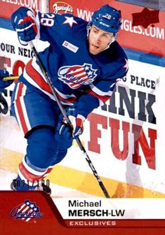 2020 Upper Deck AHL #113 UD Exclusives /100