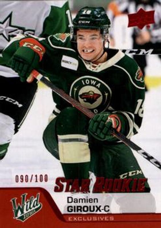 2020 Upper Deck AHL #195 UD Exclusives /100