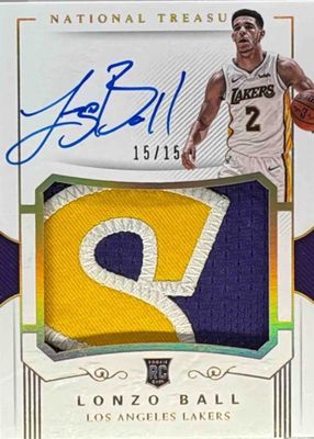 2017 National Treasures #102 Rookie Patch Auto - Limited Edition FOTL /15