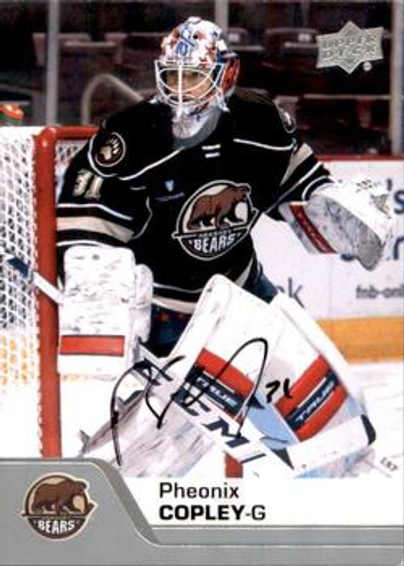 Pheonix Copley 2020 Upper Deck AHL #81 Autographs RAW
