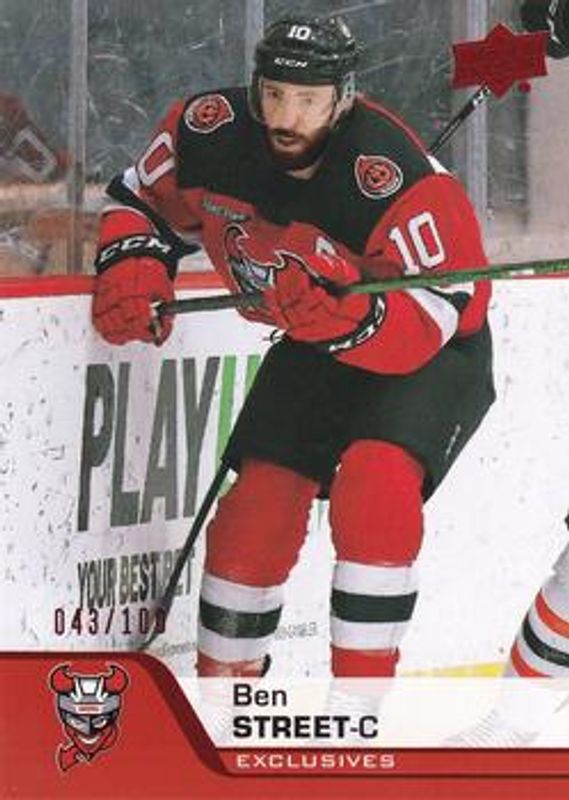 2020 Upper Deck AHL #28 UD Exclusives /100