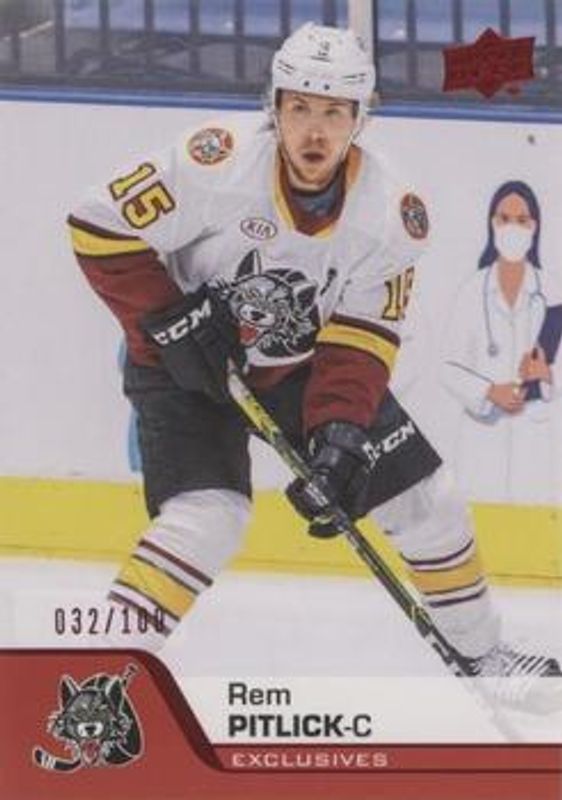 2020 Upper Deck AHL #55 UD Exclusives /100