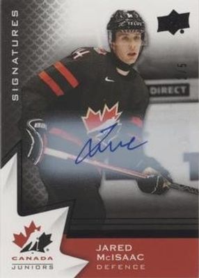 2020 Upper Deck Team Canada Juniors #33 Autographs - Black /5