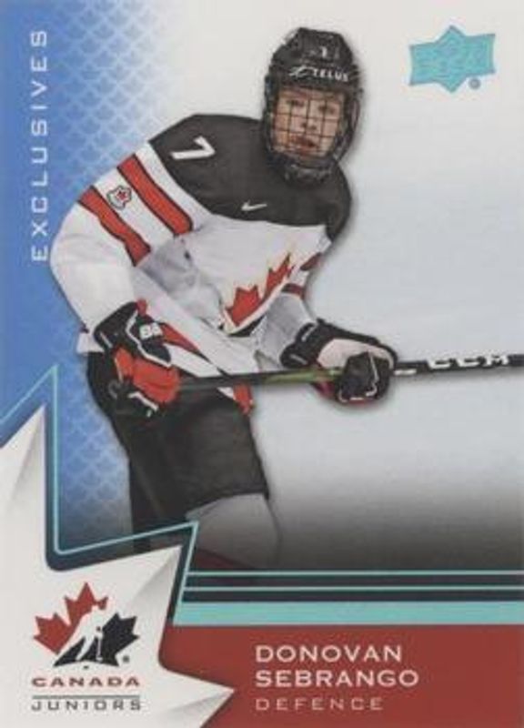 2020 Upper Deck Team Canada Juniors #19 Blue