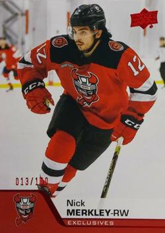 2020 Upper Deck AHL #73 UD Exclusives /100