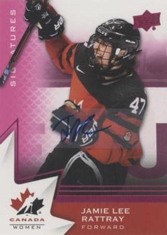 2020 Upper Deck Team Canada Juniors #56 Autographs - Purple