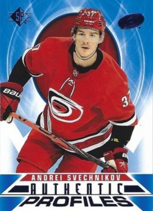 Andrei Svechnikov 2020 SP #AP-2 Authentic Profiles - Blue RAW