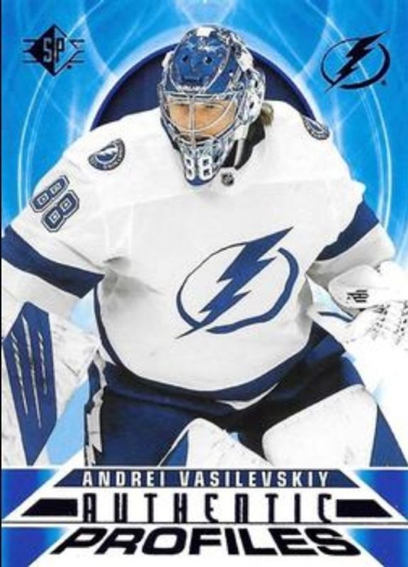 Andrei Vasilevskiy 2020 SP #AP-4 Authentic Profiles - Blue RAW