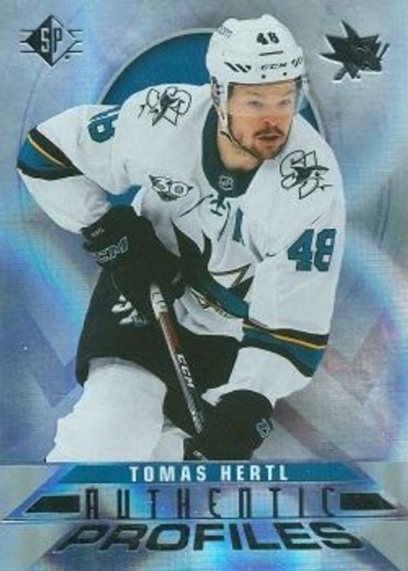 Tomas Hertl 2020 SP #AP-13 Authentic Profiles - Sphericity RAW