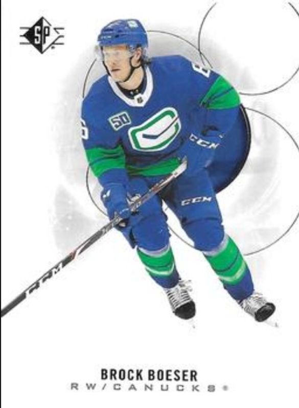Brock Boeser 2020 SP #16 Base /2299 RAW