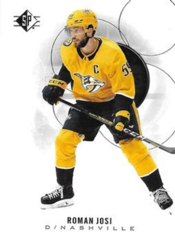 Roman Josi 2020 SP #72 Base /2299 RAW