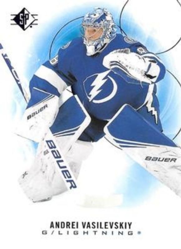 Andrei Vasilevskiy 2020 SP #100 Blue RAW