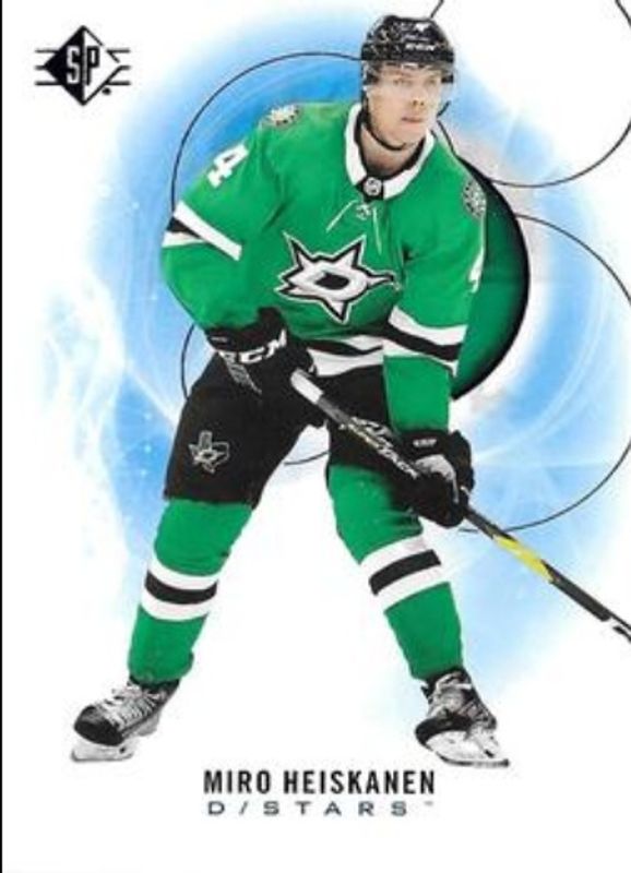 Miro Heiskanen 2020 SP #46 Blue RAW
