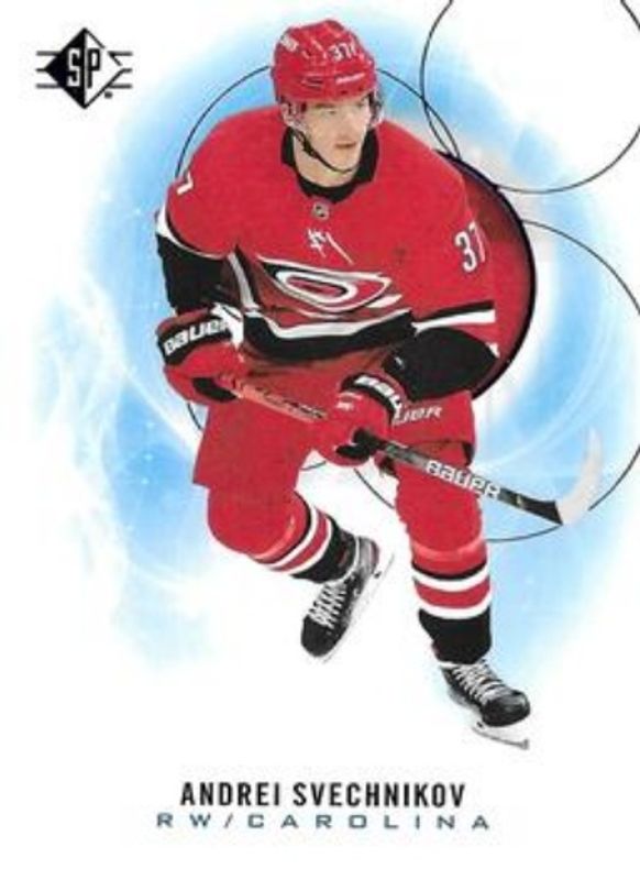 Andrei Svechnikov 2020 SP #81 Blue RAW