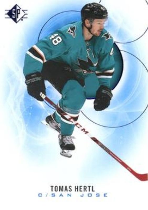 Tomas Hertl 2020 SP #69 Blue RAW