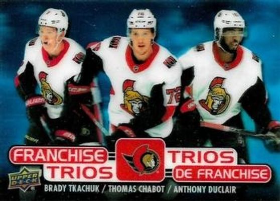 2020 Upper Deck Tim Hortons #T-11 Franchise Trios