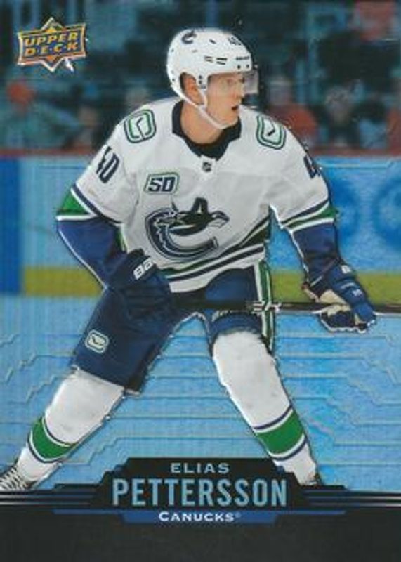 Elias Pettersson 2020 Upper Deck Tim Hortons #40 Base RAW