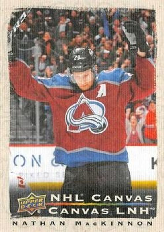 Nathan MacKinnon 2020 Upper Deck Tim Hortons #C-5 NHL Canvas RAW