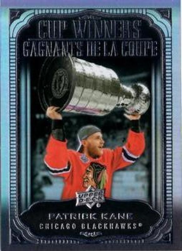 Patrick Kane 2020 Upper Deck Tim Hortons #CW-10 Cup Winners RAW