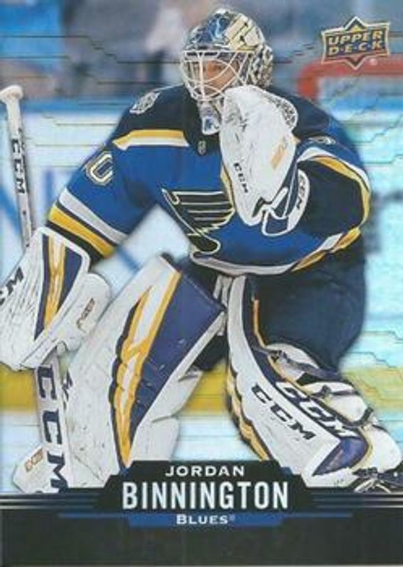 Jordan Binnington 2020 Upper Deck Tim Hortons #50 Base RAW