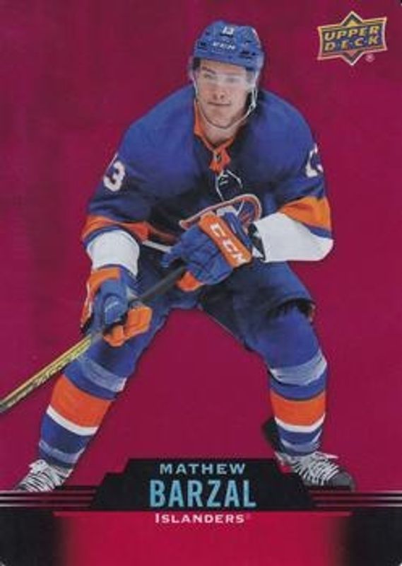 Mathew Barzal 2020 Upper Deck Tim Hortons #DC-7 Red Die-Cut RAW