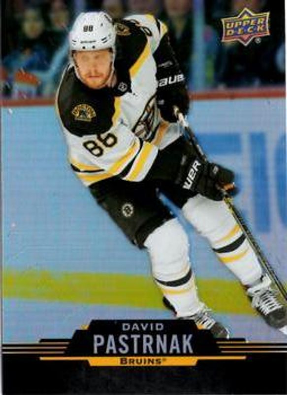 David Pastrnak 2020 Upper Deck Tim Hortons #68 Base RAW